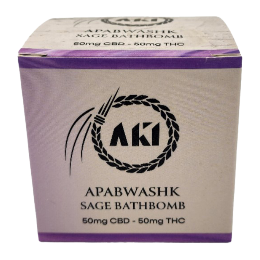 Apabwashk Sage Bathbomb 1:1, Aki Wellness