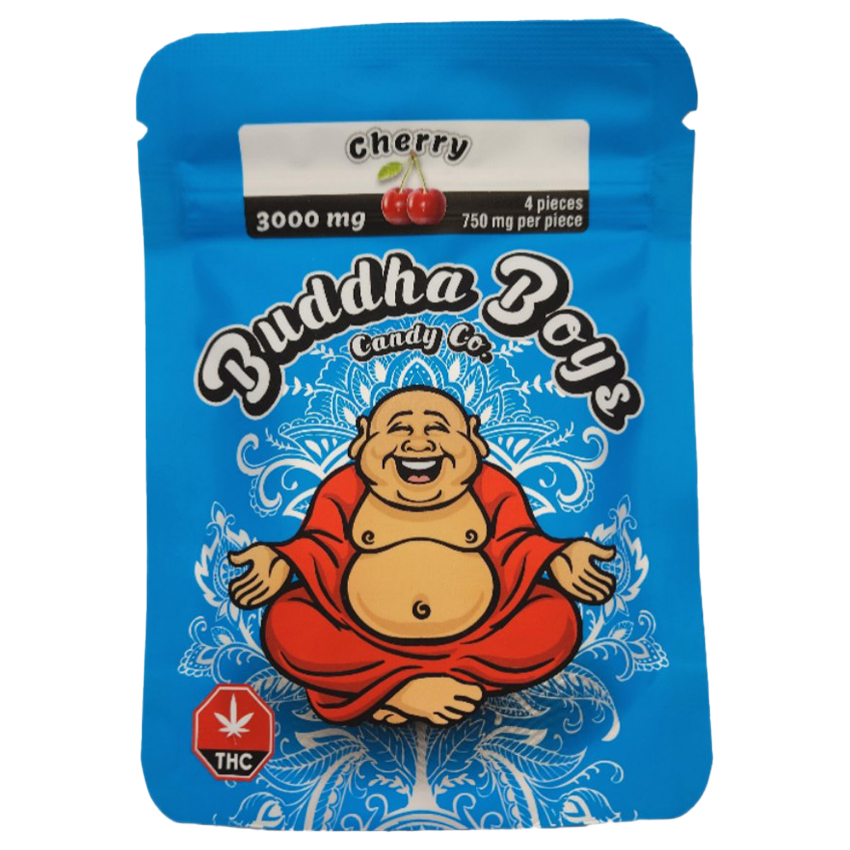 Buddha Boys Gummies - 3000 mg THC, Strawberry Banana