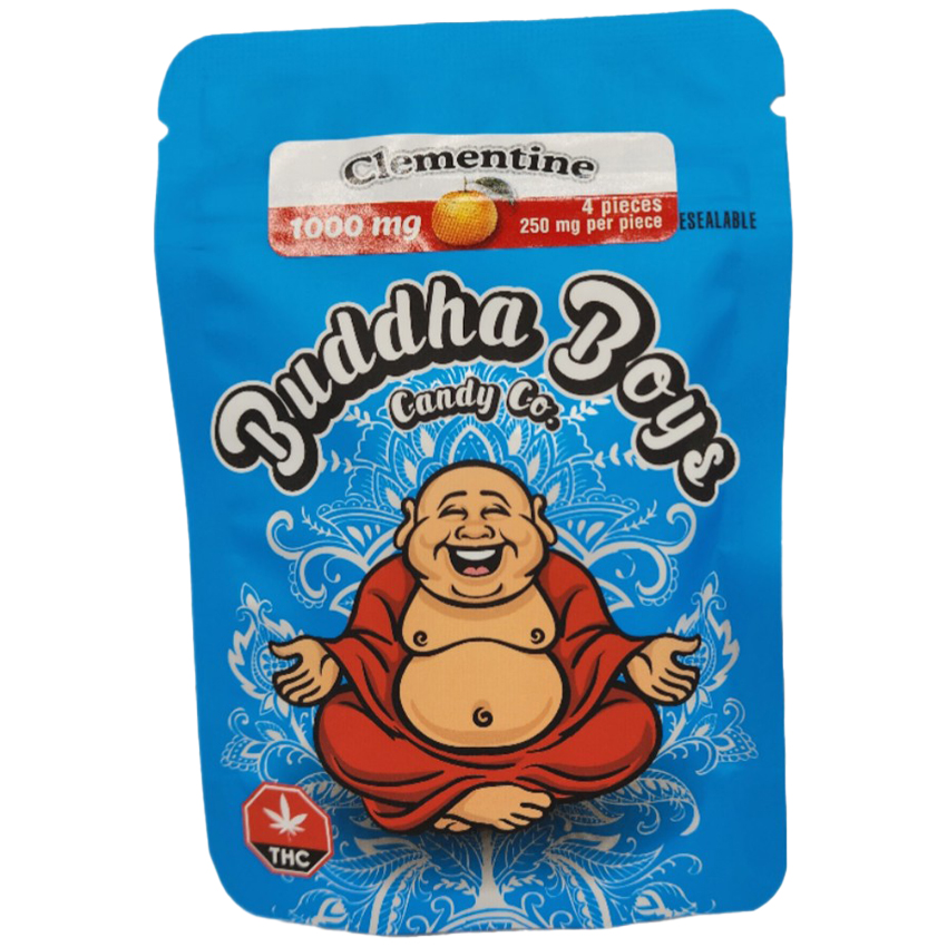 Buddha Boys Gummies - 1000 mg THC, Clementine