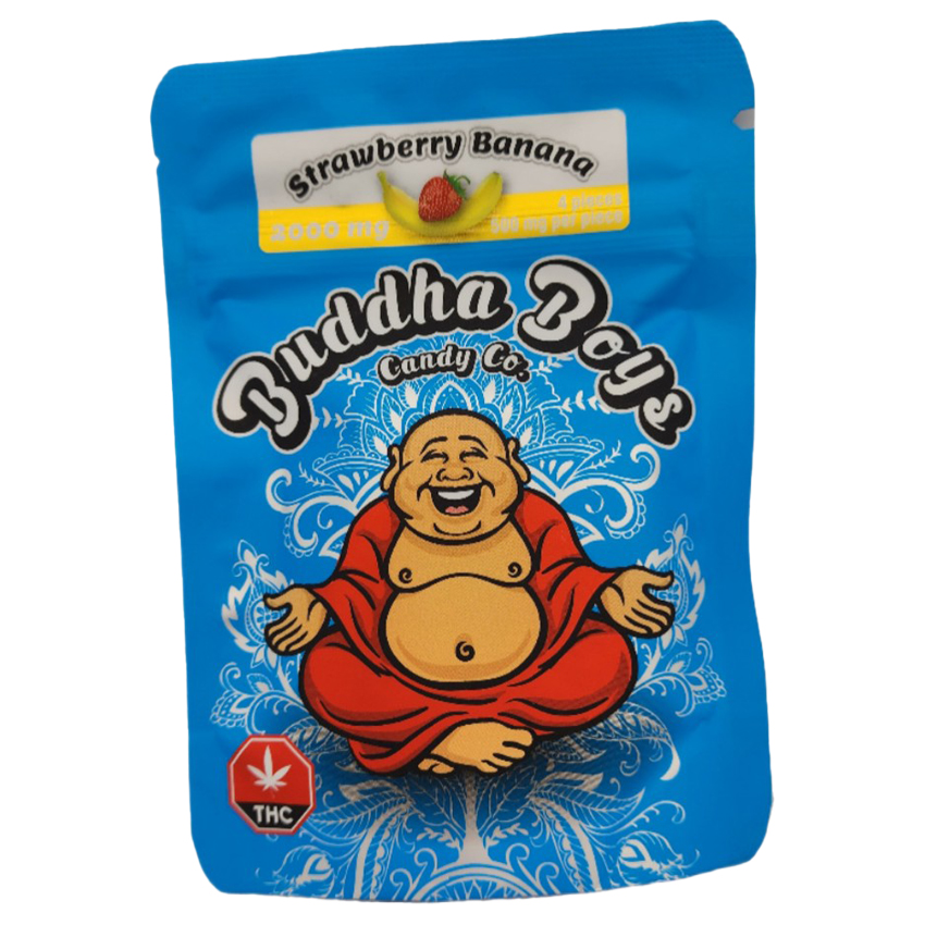 Buddha Boys Gummies - 2000 mg THC, Tropical Delight