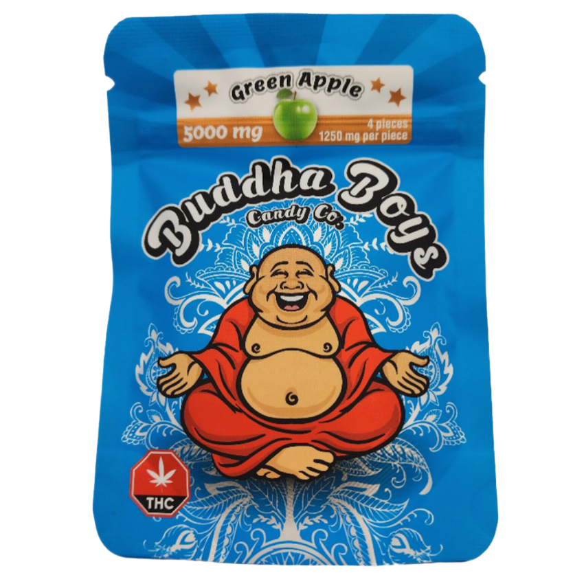 Buddha Boys Gummies - 5000 mg THC, Tropical Delight