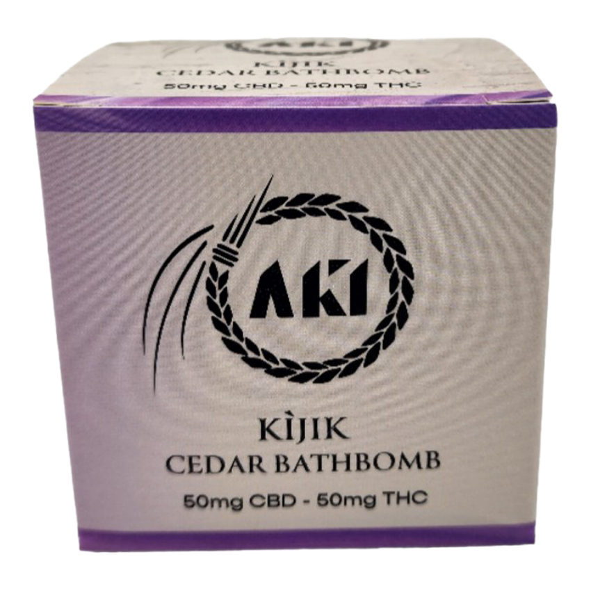 Kijik Cedar Bathbomb 1:1, Aki Wellness