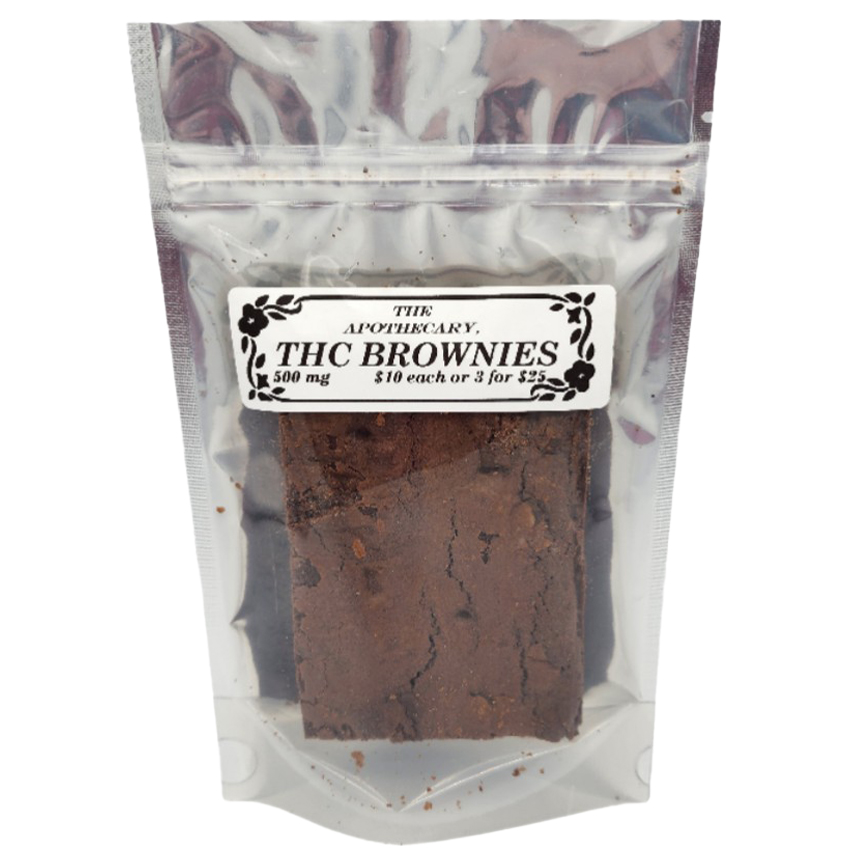 THC Infused Brownie - 500 mg THC